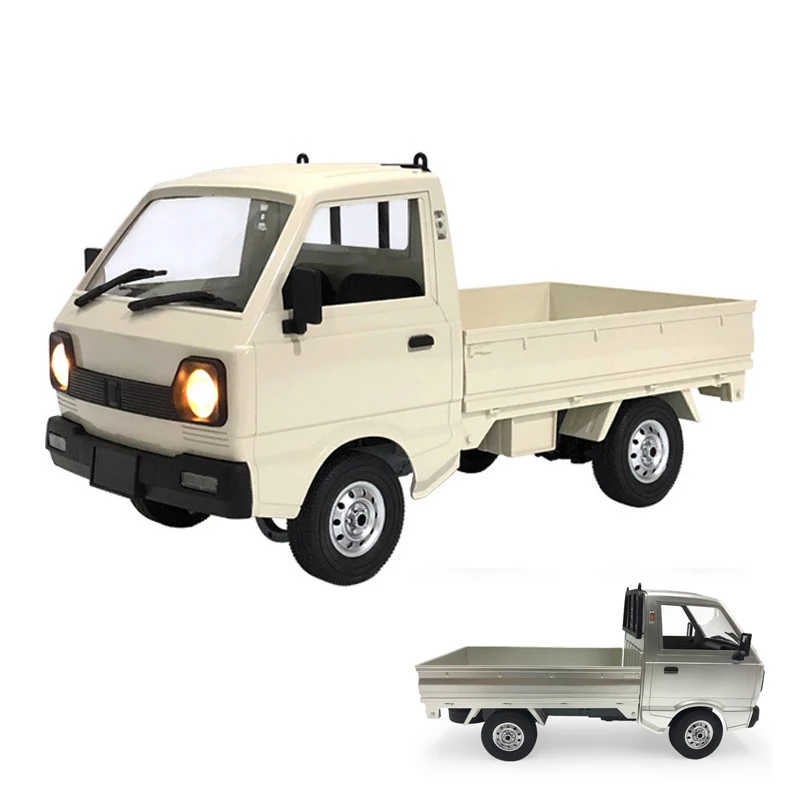 

WPL D12 2WD RC Car 1:10 Rear Wheel Drive Trucks 1:10 Remote Control Car Buggy Drift Emulational Van Transport Cart Toys For Boys