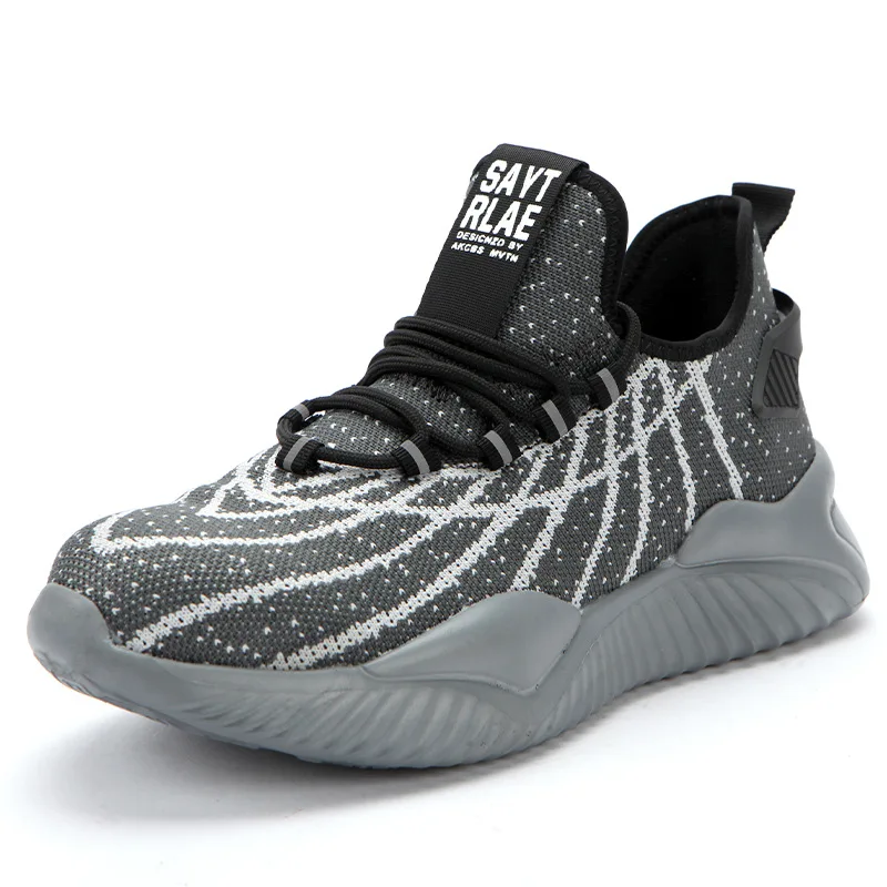 X03 дышащая защитная обувь мужские рабочие ботинки стальной носок проколостойкая