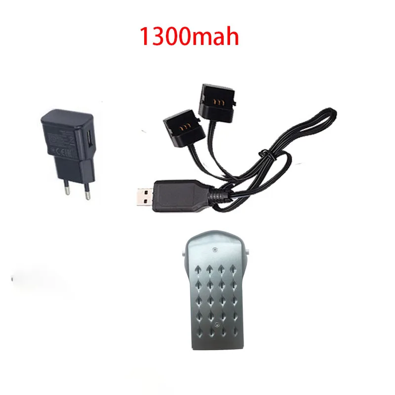 SYMA W1 7,6 V 1300 mAh/1800ma батарея бесщеточный Дрон gps Складная рукоятка FPV Дрон 1080P RC Квадрокоптер аксессуар кабель зарядное устройство - Цвет: Красный