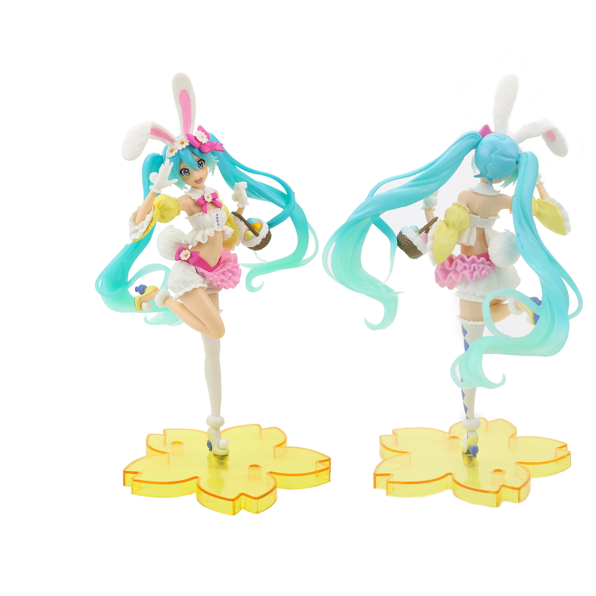23 см новый аниме Hatsune Miku весенняя одежда с кроличьими ушками Jingpin Kawaii ручная