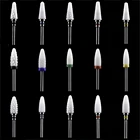 Керамический сверло для ногтей 2,35 мм для маникюра, фреза для педикюра, электрическая машинка, сверла, профессиональный инструмент для маникюра