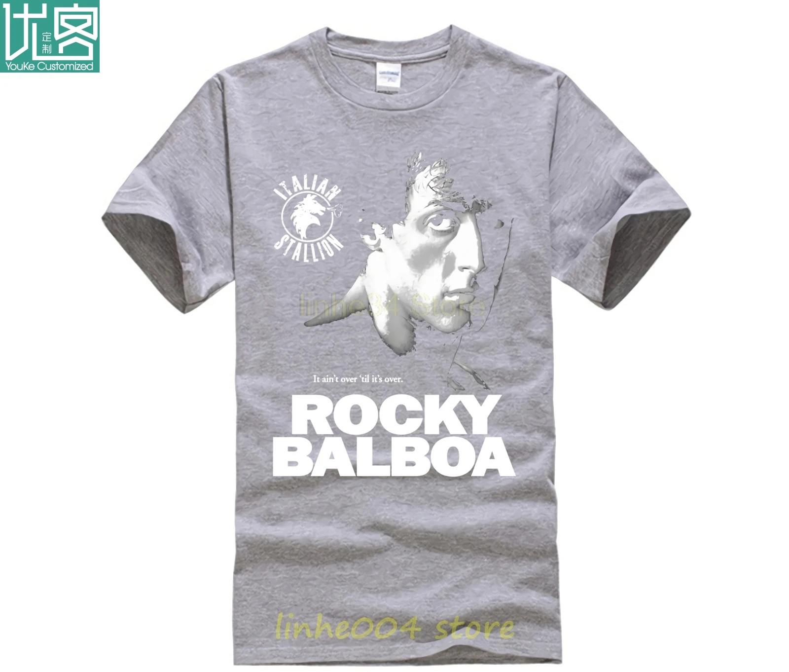 MMA Conor Mcgregor футболка с изображением Рокки Бальбоа боксерская (2) | Мужская одежда