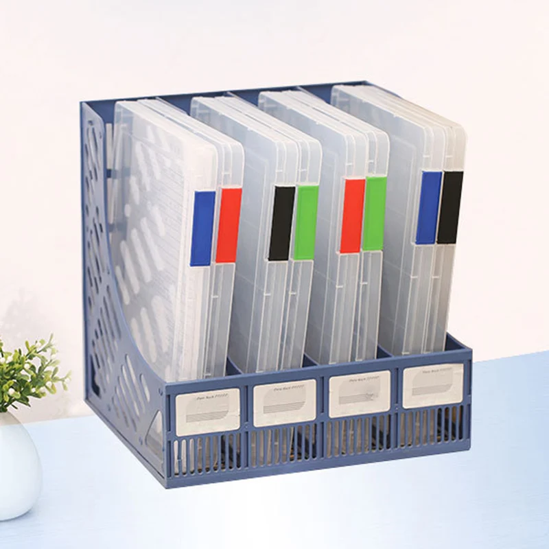 Ящик для хранения прозрачный Пластик документ чехол Портативный Бумага