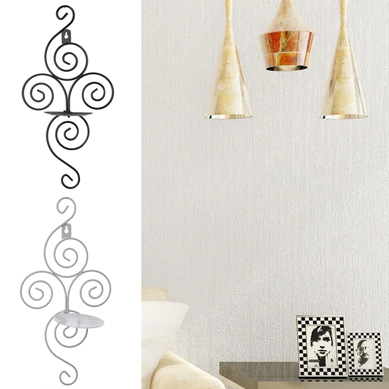 Железный настенный Подвесной Настенный декор ручной работы бра подсвечник