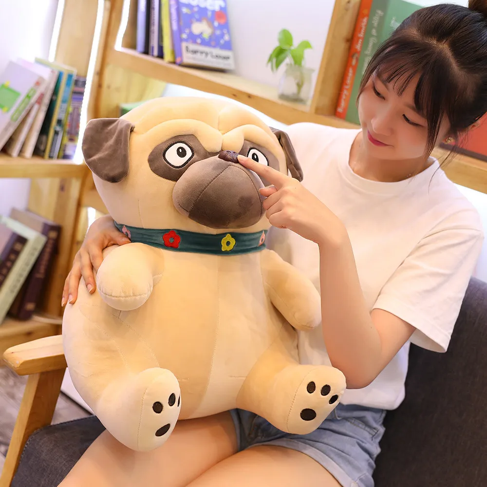 

Soft And Cute French Bulldog Plush Toy Stuffed With Cotton Standing Shar Pei Doll Pillow Cushion Fashionable Children 25-50CM