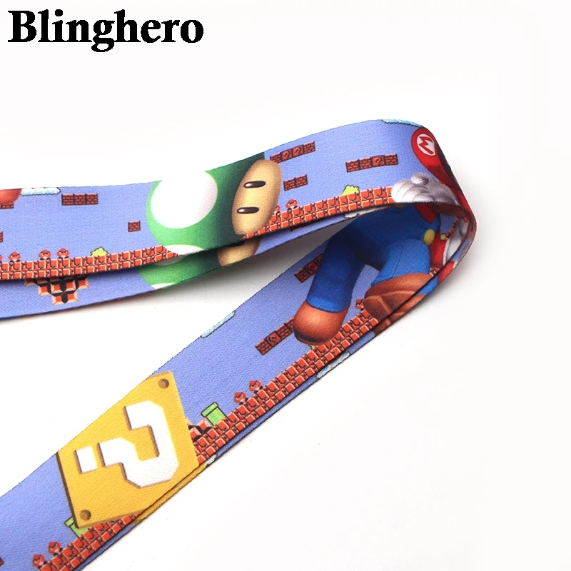 CA705 Game keychain Neck straps Lanyards for key ID Card Pass Gym Cellphone USB badge holder DIY Hanging Rope