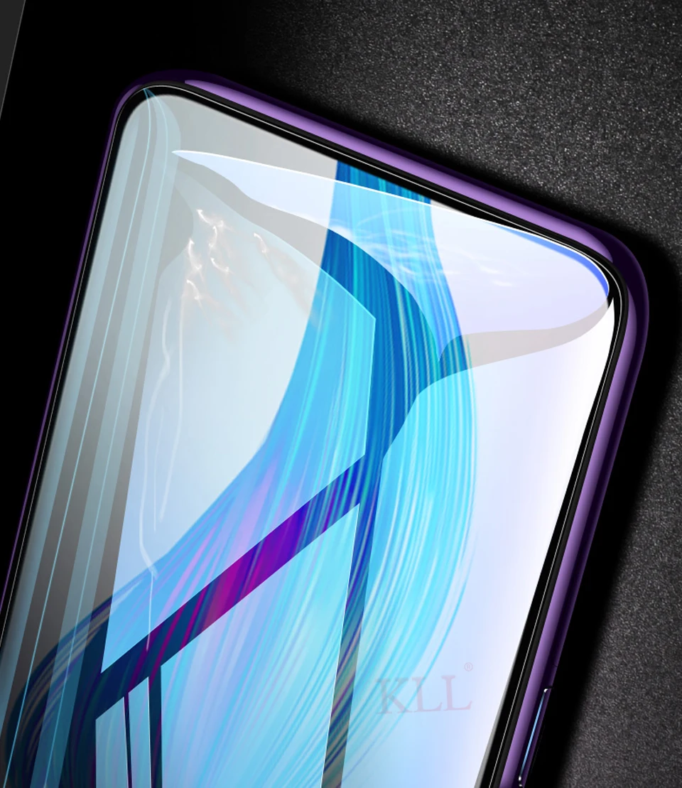 2.5D полное покрытие анти-синий светильник закаленное стекло для OPPO Realme X 3 Pro Защита экрана для OPPO Realme 5 Pro U1 9H твердость