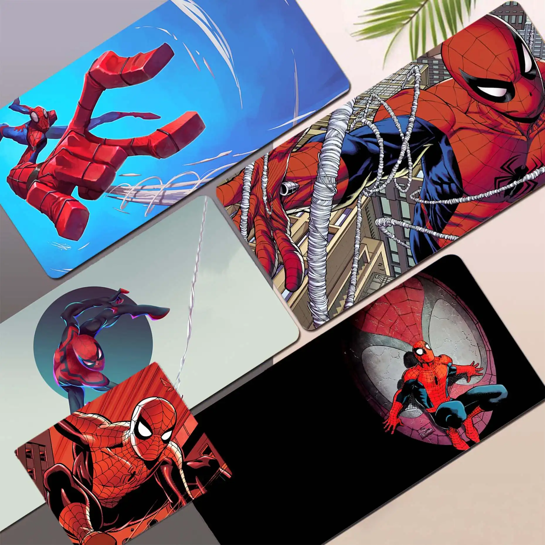 

Disney Comic Spider Man Cool large gaming mousepad L XL XXL gamer mouse pad Size for Keyboards Mat Mousepad for boyfriend Gift