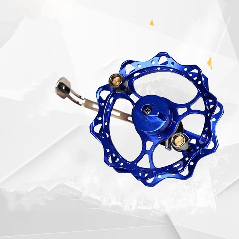 

Fly Fishing Reel Aluminum Alloy 300 Meters Line Capacity Fishing Reel Suitable for Those Who Like Ice Fishing