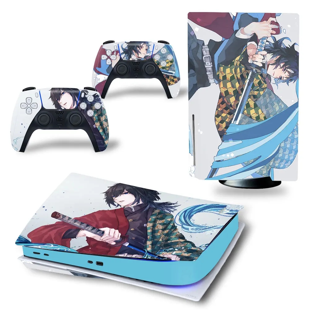 

Наклейка для консоли PlayStation 5 и 2 контроллера PS5