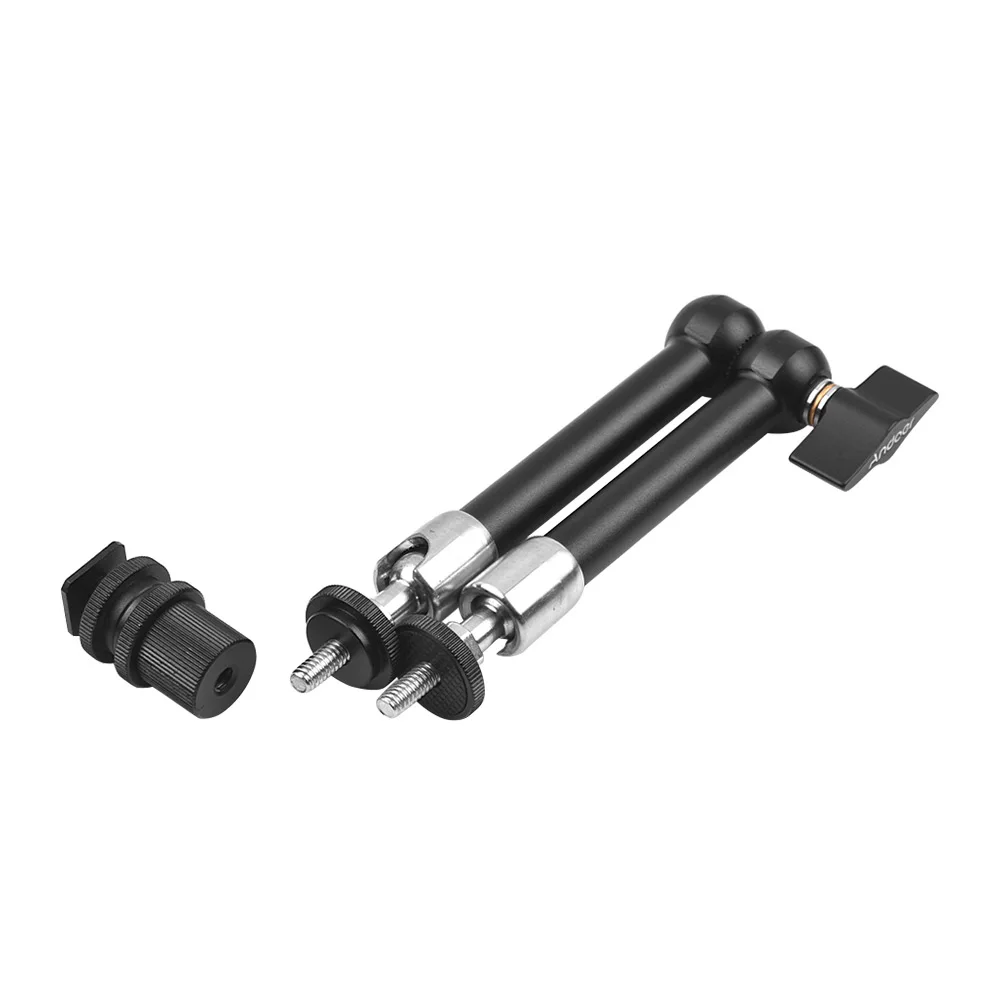 Andoer 7 &quot11&quot Нержавеющая сталь Артикуляционная фрикционная рукоятка с