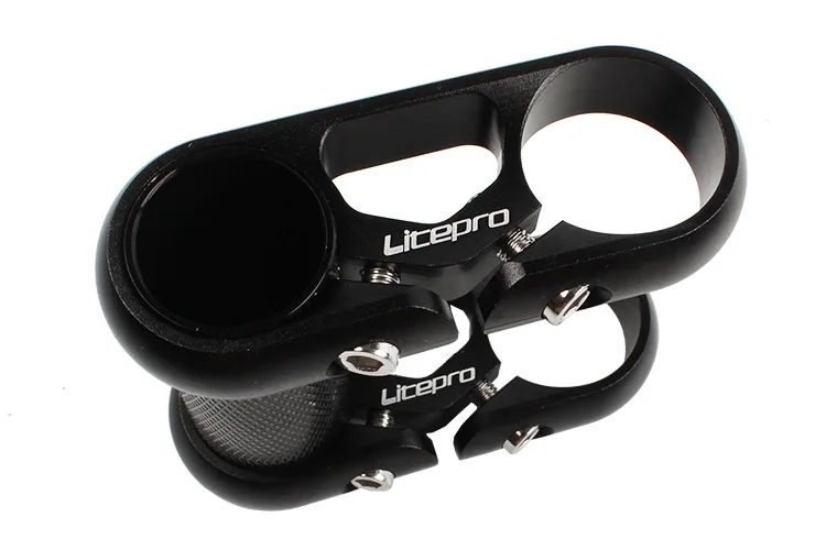 Litepro LP велосипедный стержень, складной велосипед, двойной стержень Bmx Riser, велосипедный руль для 25,4 мм, регулируемый руль