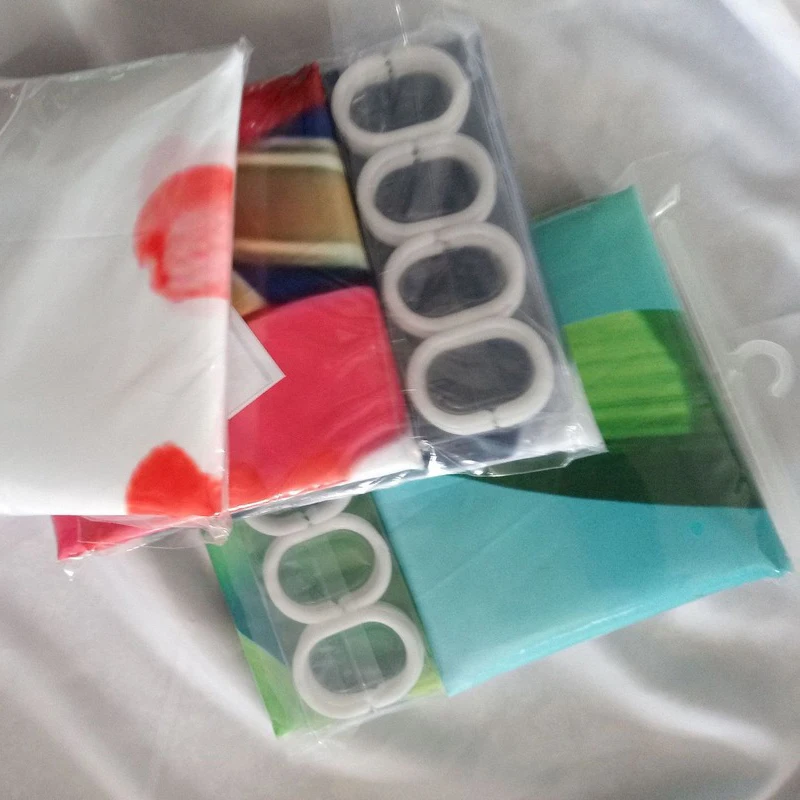 

Butterflies Flower Bathroom Shower Curtain Bathroom Curtain Polyester Waterproof Bath Curtain Home Decor