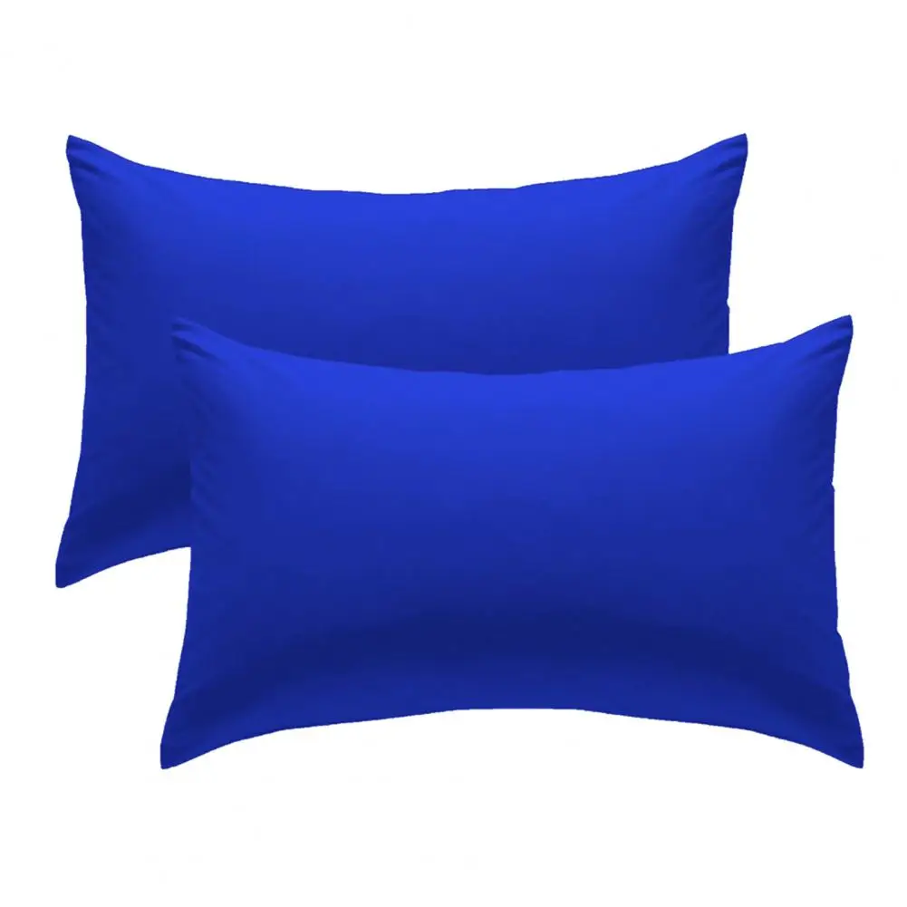 

50x70cm 2Pcs Soft Solid Color Cushion Cover Pillow Case Home Sofa Chair Decor