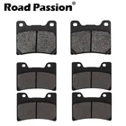 Передние и задние тормозные колодки для мотоцикла YAMAHA FZR1000 FZR 1000 Genesis FJ1200 FJ 1200 V-Max Vmax 1200 TDM850 TRX850 TRX 850