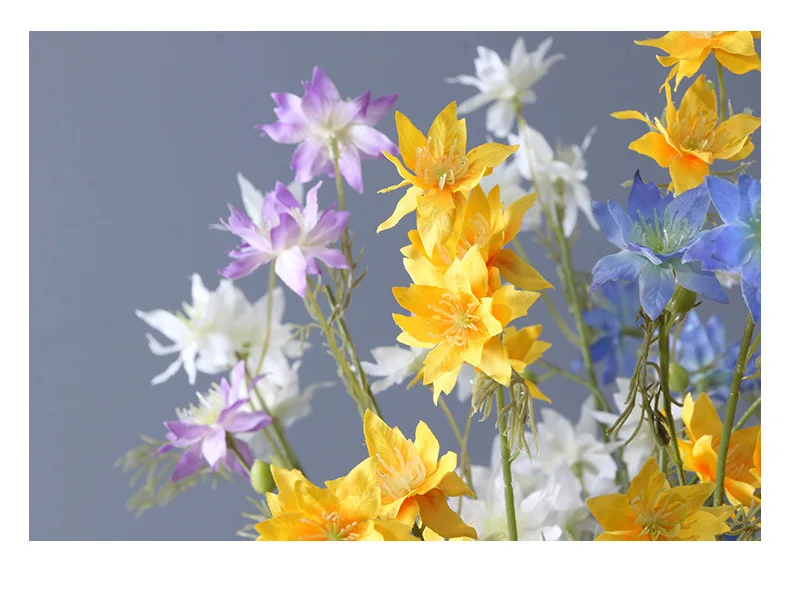 

Vintage Silk Lifelike Fake Flower Wedding Flowers Decor Party Festival Supplies Home Hotel decor Gift Indoor Bouquet Photography