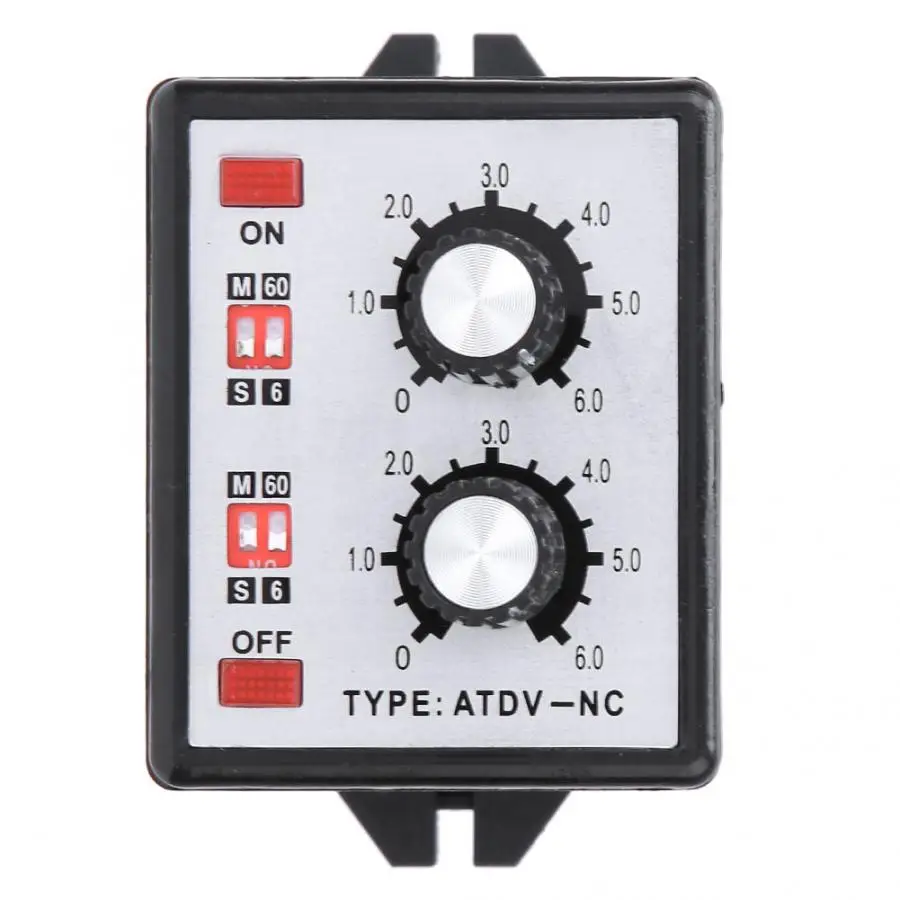 Переключатель таймера 6S 60M AC 220V|Реле| |