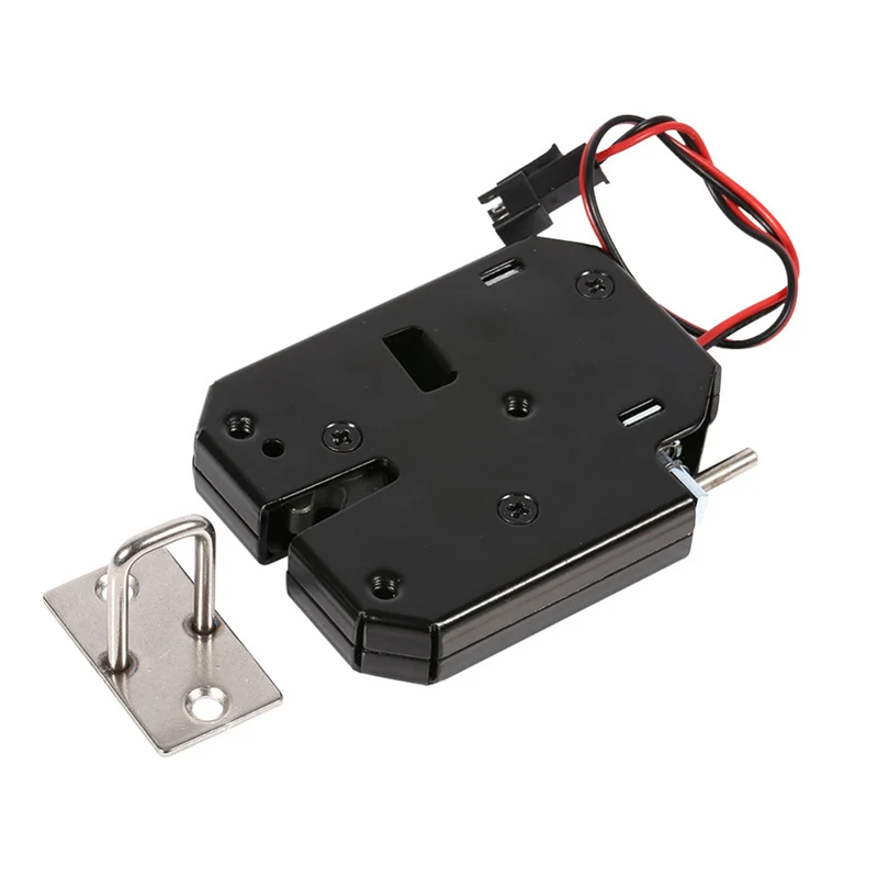

DC 12V 2A Solenoid Electromagnetic Electric Control Cabinet Drawer Lockers Lock latch Push-push Design