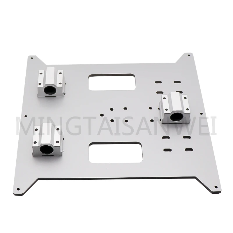 Алюминиевая опорная платформа 220*200*4 мм, опорная платформа для ANYCUBIC mega i3 214*214 220*220 MK3 с подогревом
