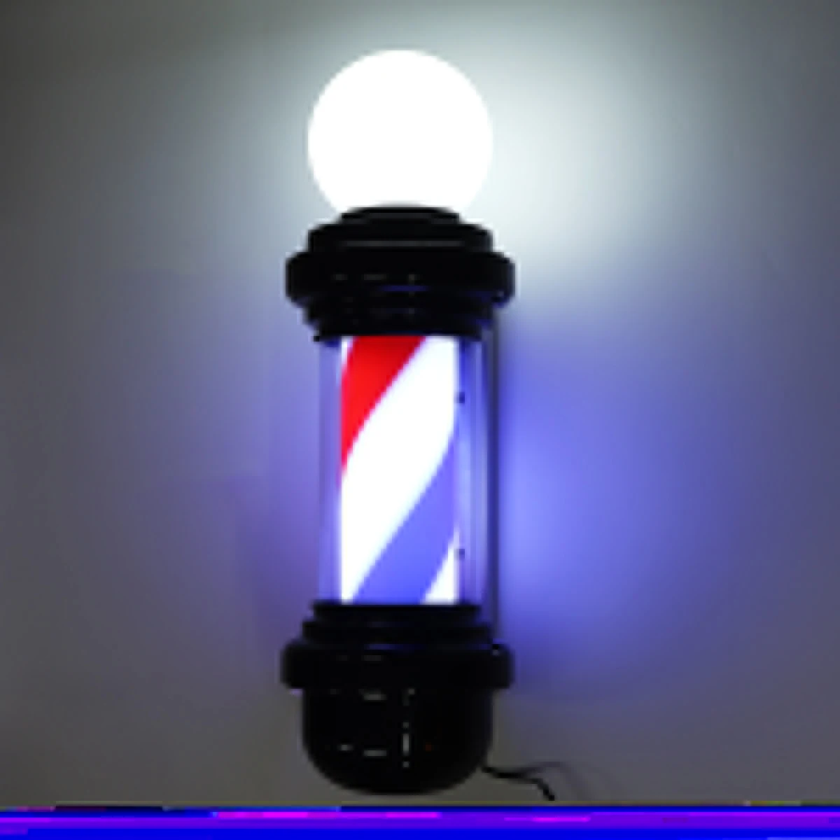 Светодиодный светильник для парикмахерской дизайнерский настенный в полоску