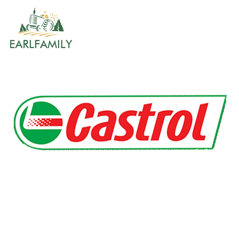 Style A EARLFAMILY, 15 см x 4 см, автомобильная стильная наклейка, водонепроницаемая, кастрол, Huile, гоночные автоколлажи, Авто Мото, Виниловая наклейка, ралли Voiture - Название цвета: Style A