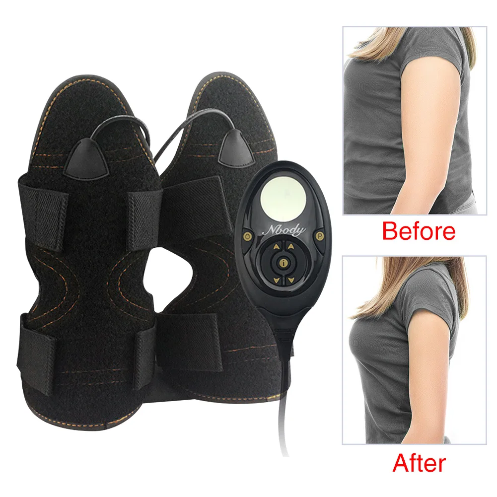 

1pair Girls Fitness Equipment Arm Slimming Belt EMS Vibration Rejection Of Fat Accessories Bodybuilding Exercise Weight Loss