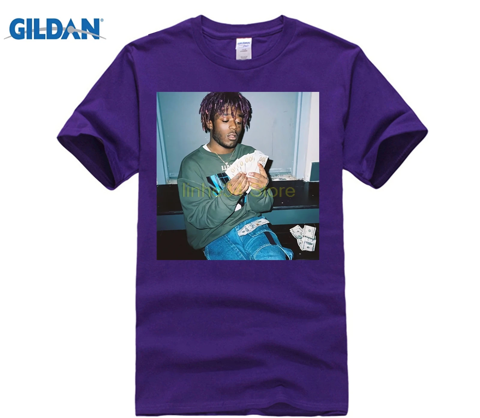 Футболка Lil Uzi Vert Tour Luv-настоящий Vs | Мужская одежда