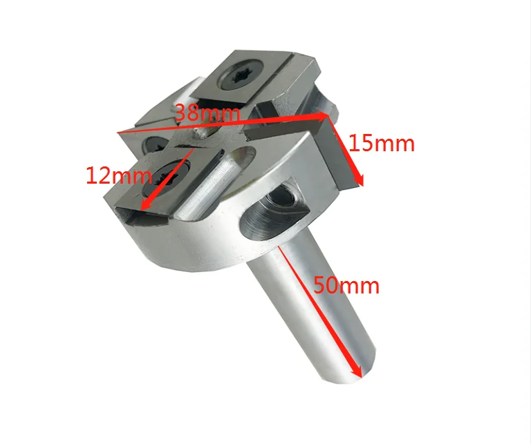 Мини фреза LIVTER для облицовки и сращивания 2 + флейты дизайн 1 12 D x мм с хвостовиком