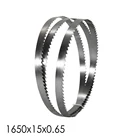 1 шт. 1650 мм полотно ленточной пилы 1650x15x0,65 мм из углеродистой стали TPI 6 для ленточной пилы для резки замороженного мяса