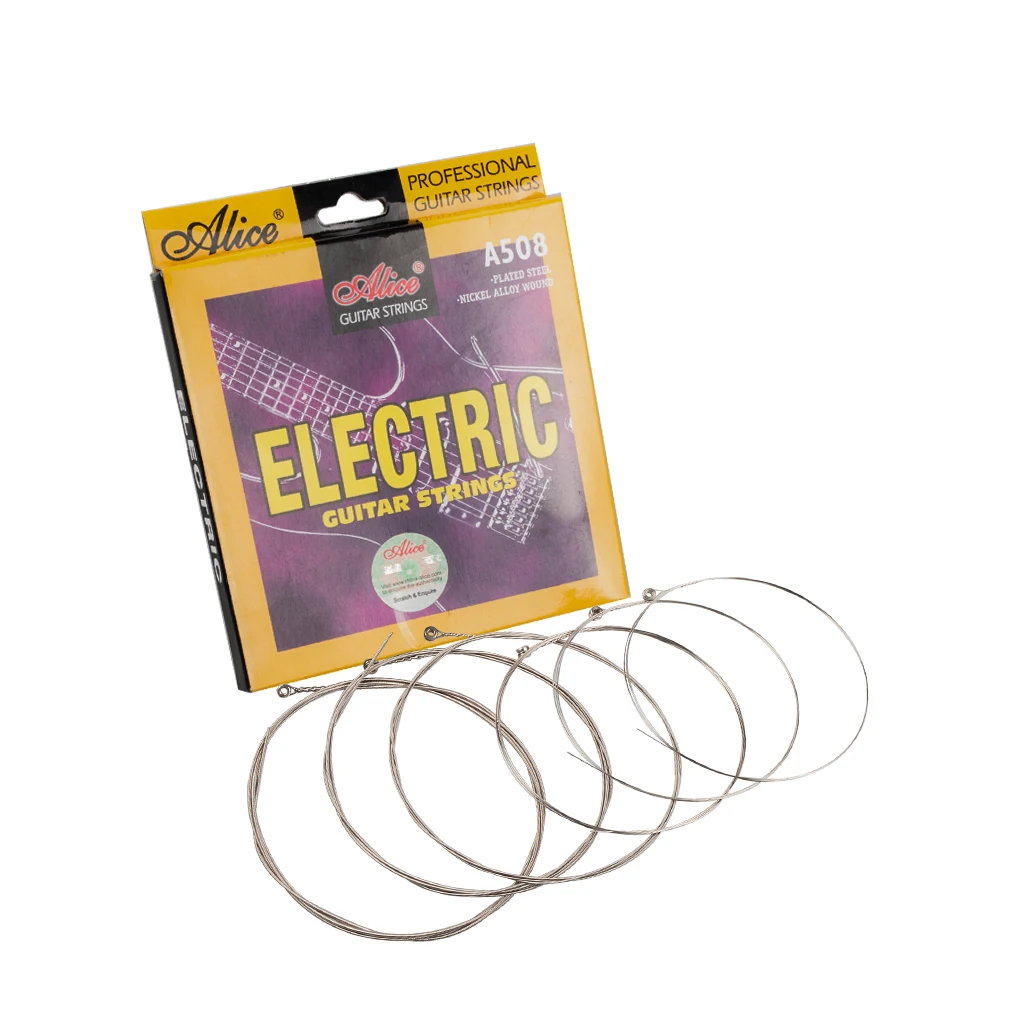 Струны Alice для электрической гитары струны 008 до 038 дюймов покрытые стальным