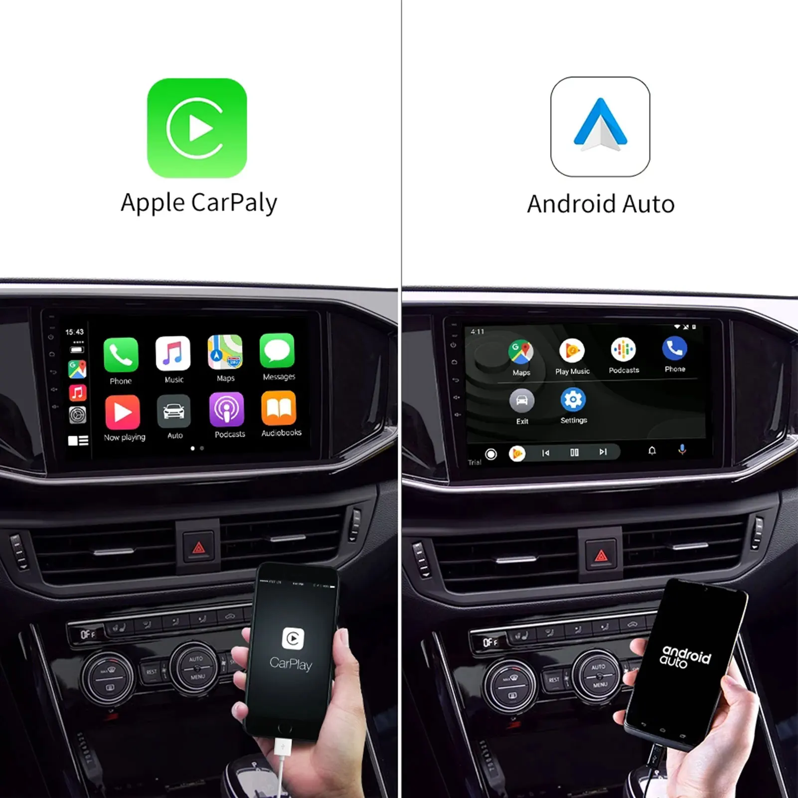 Android навигации Carplay модуль Apple авто-машина соединения мобильный телефон
