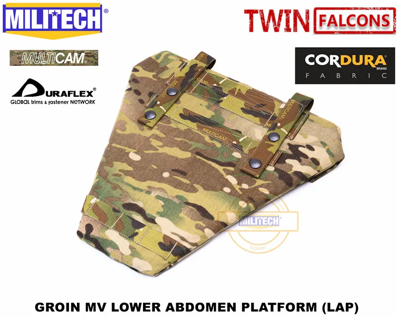 MILITECH twinfalcon TW 500D Delustered Cordura тактическая Groin защита MV нижний живот платформа сумка