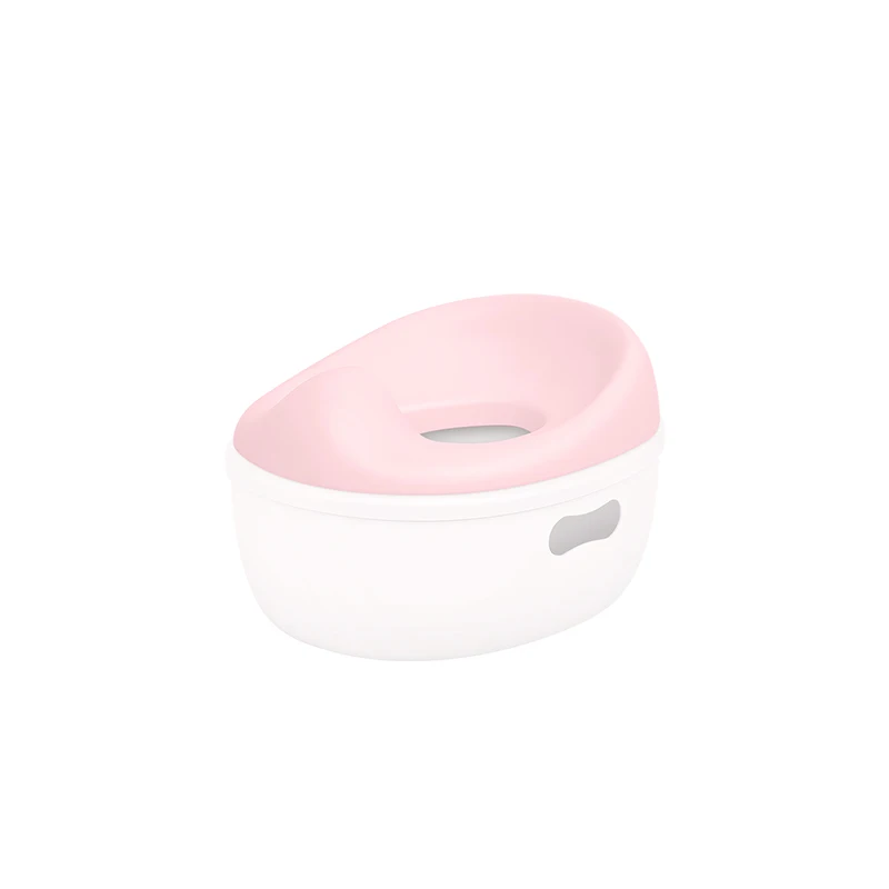 Pink Новое Детское унитаз XIAOMI MIJIA QBORN детское сиденье для унитаза для приучения к туалету милое горшок детское устройство для сбора мочи удобное портативное - Цвет: Pink