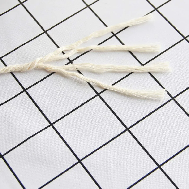 Шнур для макраме ручной вязки аксессуары украшения дома шнур из хлопка 3 мм 4