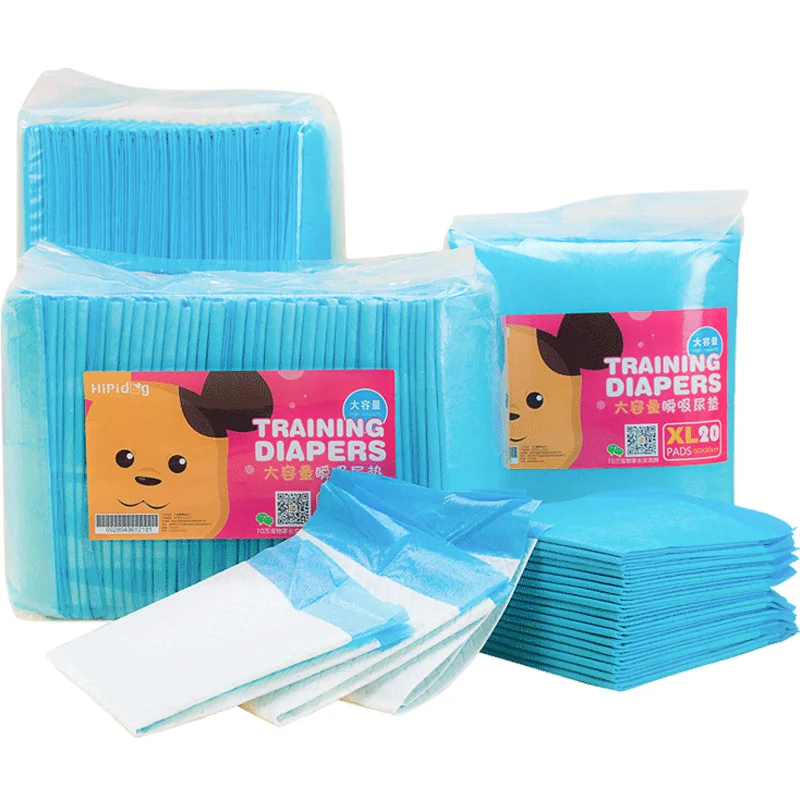 Hipidog 100 шт подгузник для собак супер абсорбирующий Женский Мужской пеленки