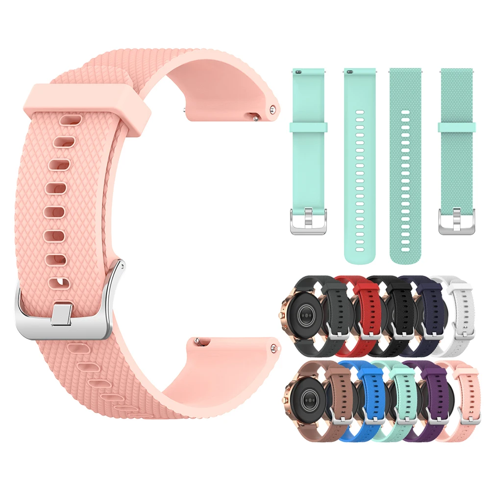 

Strap for Garmin Vivoactive 4s / GarminMove 3s Watchband Replacement for Garmin Venu 2S Wristband Silicone Watch Band 18mm Belt