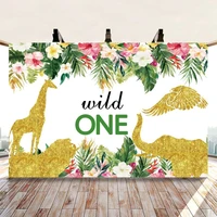 yeele wild one safari photocall for baby gillter photography backdrops personalise photographic backgrounds photo studio props