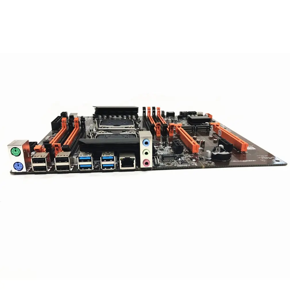 

X99 Motherboard Intel Dual CPU X99 LGA 2011-3 E5 V3 DDR4 RECC 256GB M.2 NVME NGFF USB3.0 E-ATX Server With Dual Processor