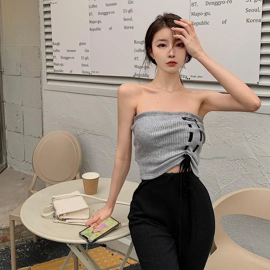 

Make firm offers small condole belt vest women take a brief paragraph within a word shoulder sexy beauty back strap cultivate on