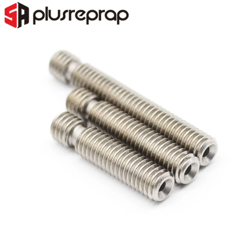 5 шт. M6 26 мм 30 40 * сопло горло с ПТФЭ трубкой для MK8 1 75 нить экструдер 3D
