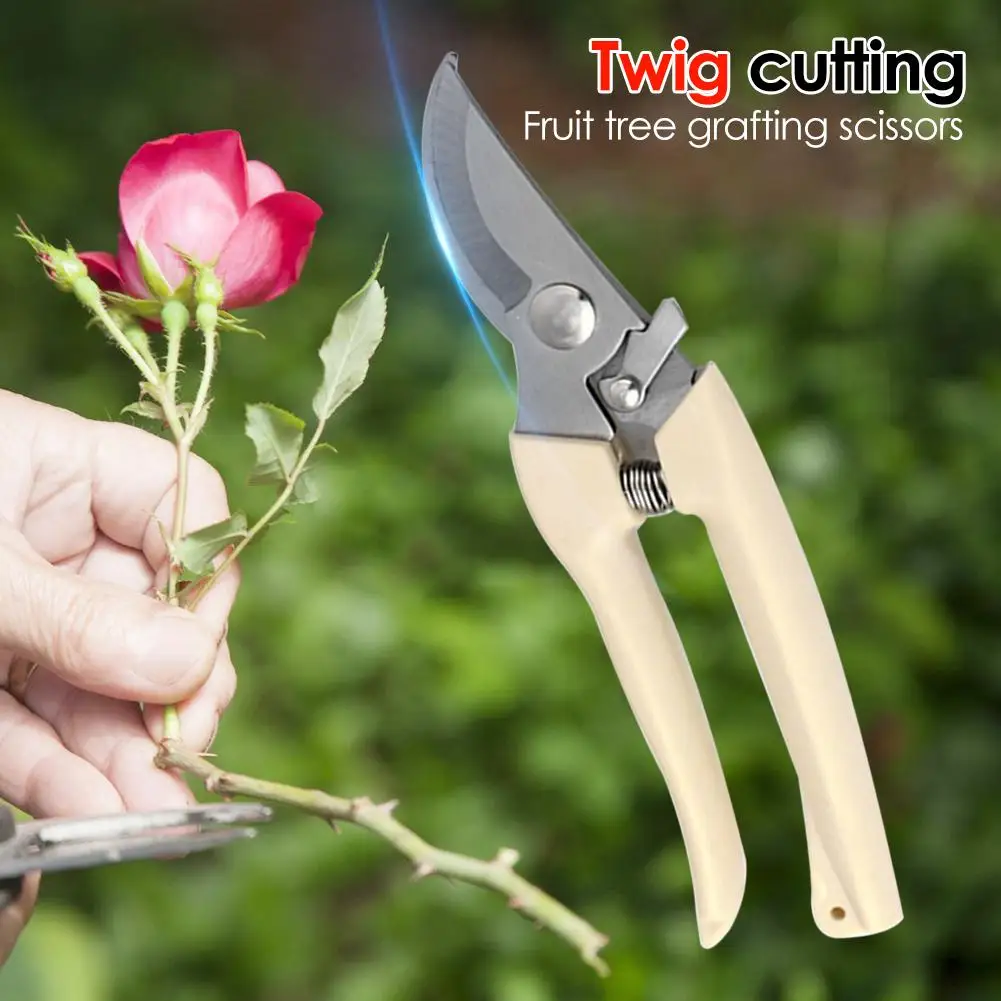

Gardening Pruning Shear Fruit Tree Cutter Grafting Tool Scissors Bonsai Trimmer Effective Alleviation Strength and Protect Palm