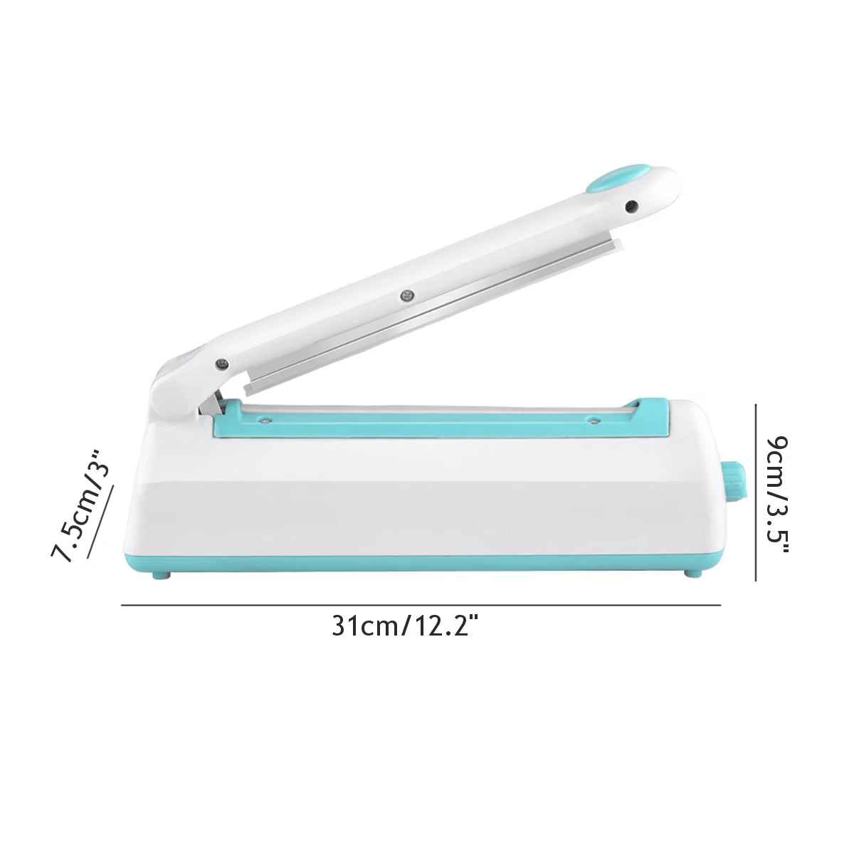 

220V Impulse Sealer Heat Sealing Machine Kitchen Food Sealer Vacuum Bag Sealer Plastic Bag Packing Tools EU Plug