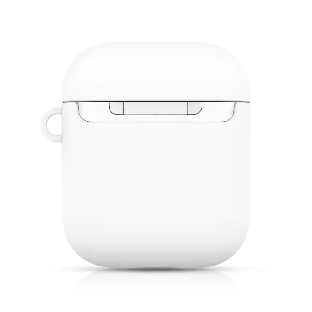 Чехол для беспроводных наушников Airpods мягкий белый чехол из ТПУ 1 2 Gen Airpods1 Airpods2 |
