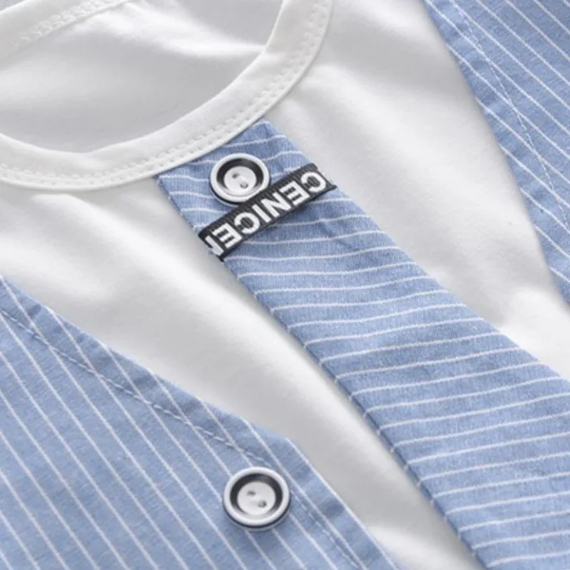 Детская футболка с бантом на галстуке 2 шт./компл. хлопковая одежда для маленьких