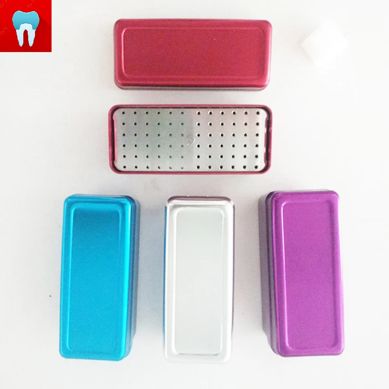 72 Отверстия Стоматологические алмазные буры дезинфекция коробка для хранения Dril