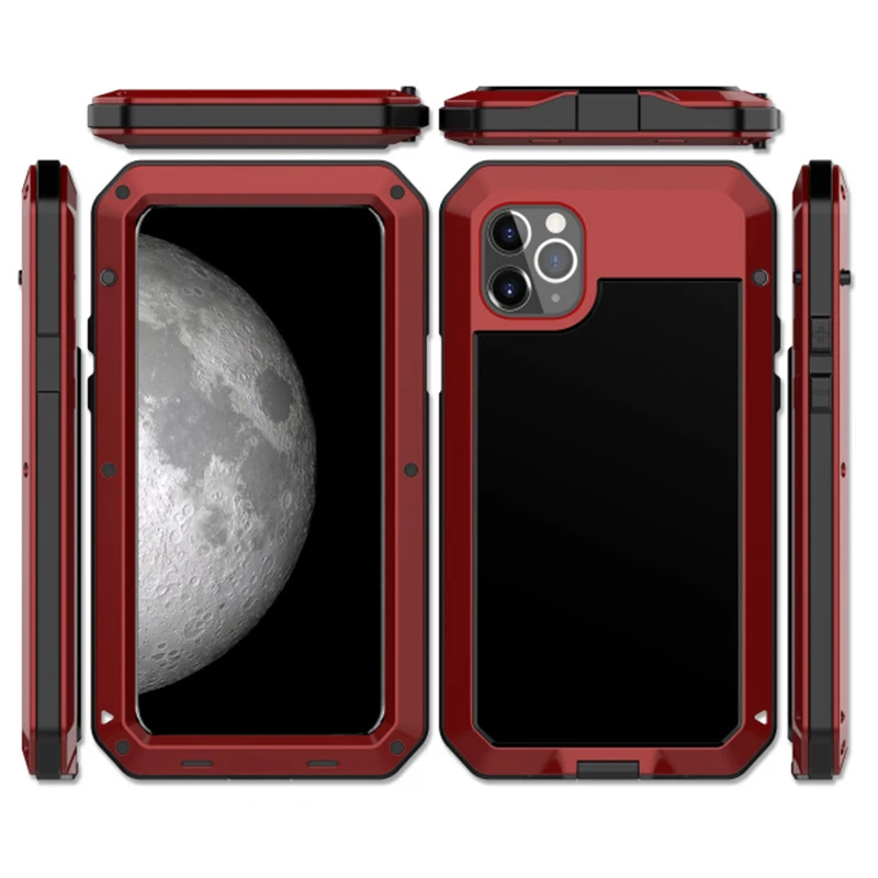 Усиленная защита Doom armor металлический алюминиевый чехол для iPhone 11 Pro Max