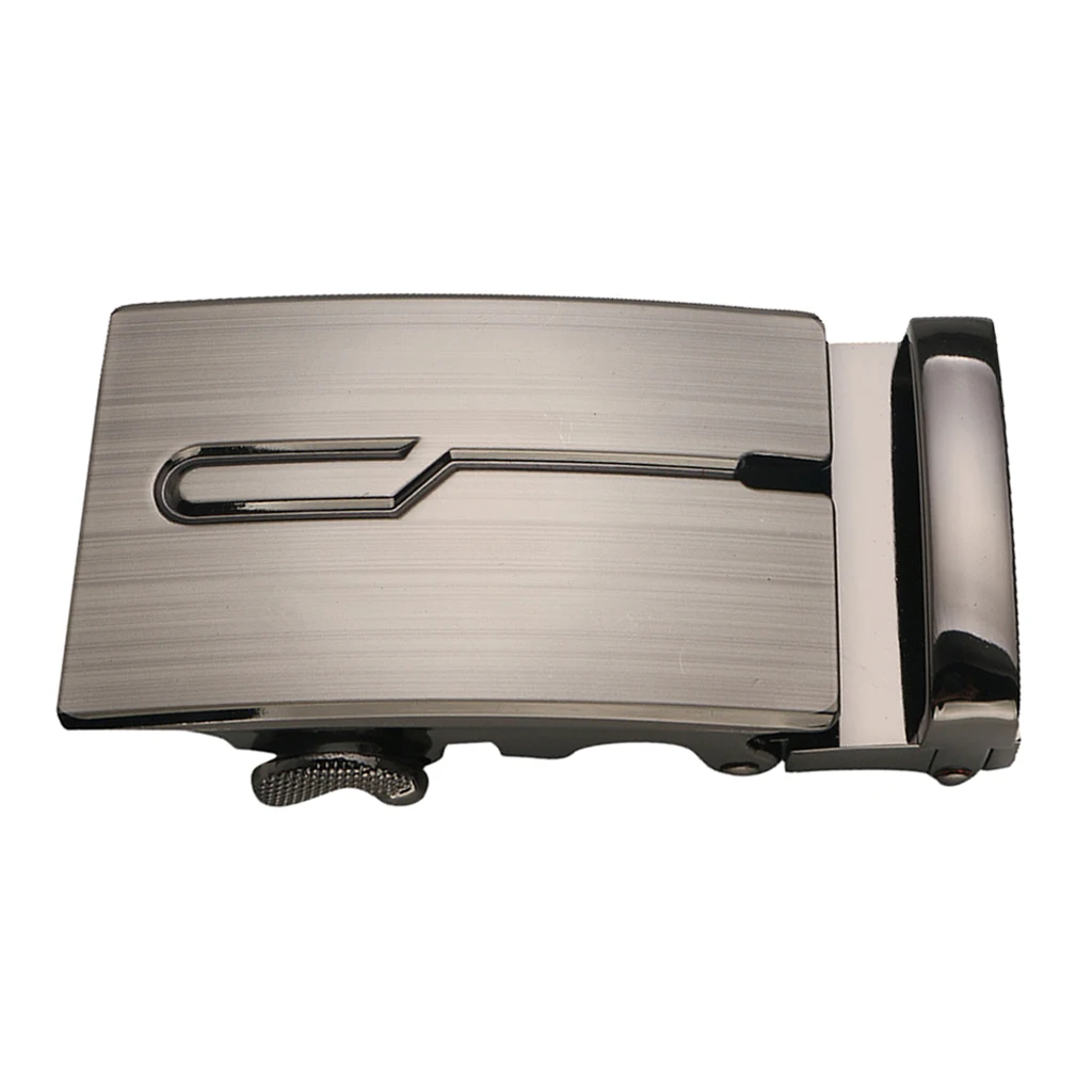 Автоматическая пряжка для ремня деловых мужчин металлическая с храповым