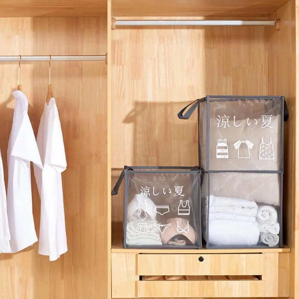 

Large Capacity 4 Colors Foldable Laundry Basket with Handle for Home