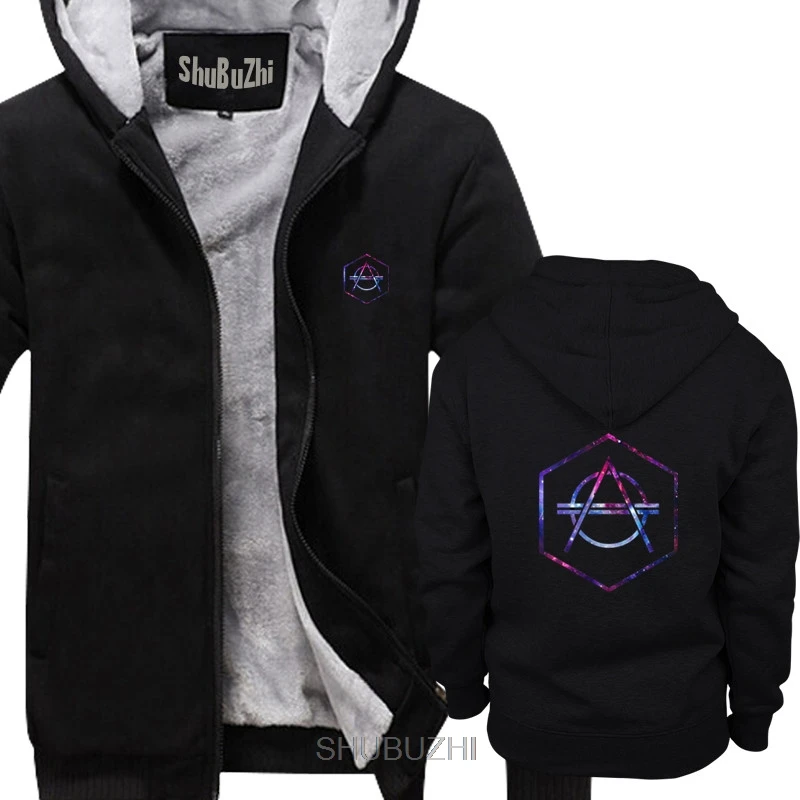 thick black Don Diablo музыка Galaxy Don Diablo с классным принтом худи, мужские забавные толстовки Повседневное утепленная куртка теплая куртка sbz8466 - Цвет: thick black