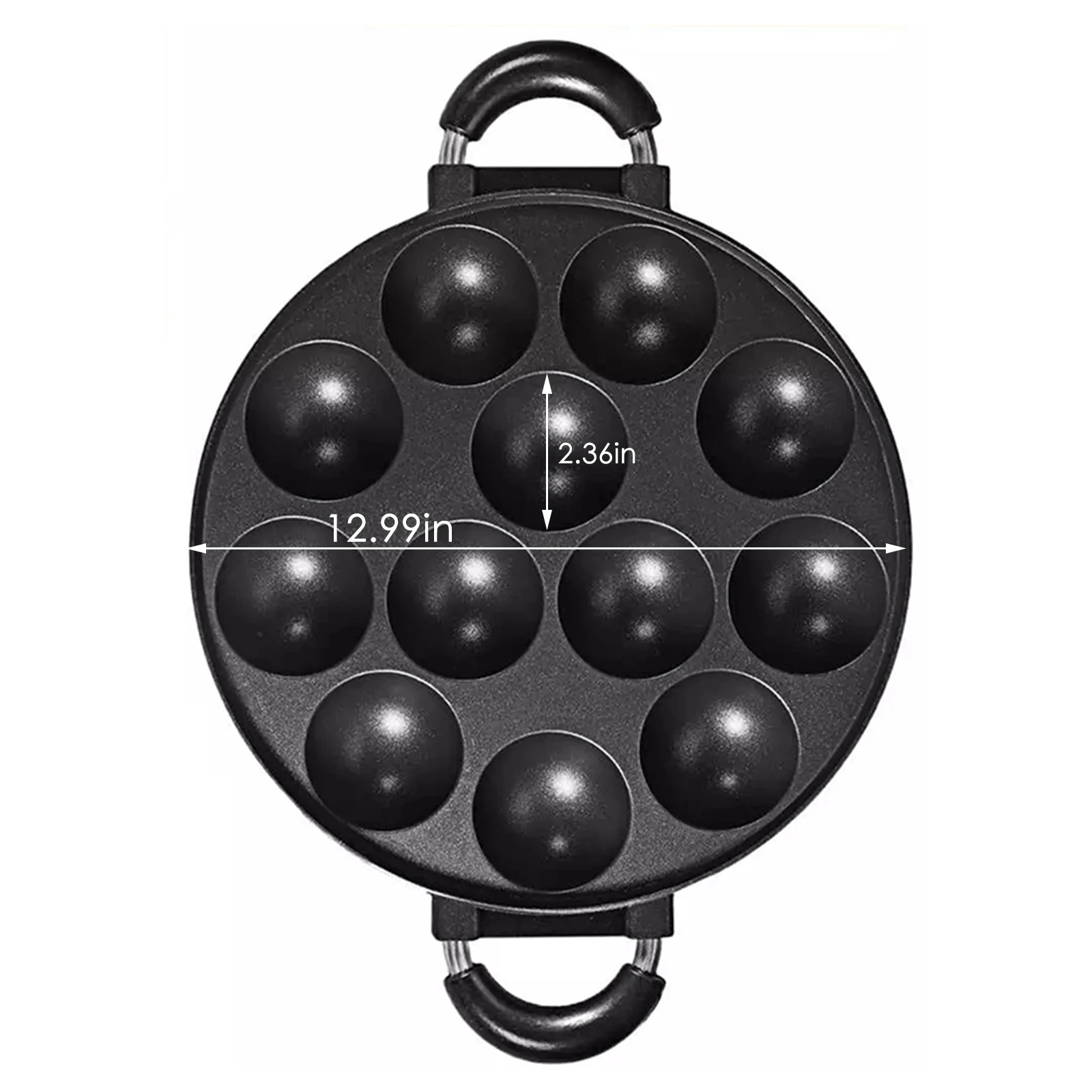 Форма для выпечки 12 отверстий устройство приготовления такояки лоток барбекю